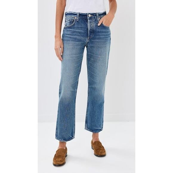 Citizens of Hummanity Neve Low Slung Relaxed Jeans $228 Size 27 - Picture 1 of 14